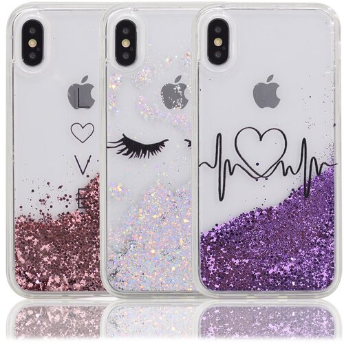  Maska za Samsung A9/ A920F/ A9s (2018) Fluid Love ljubičasta Slike