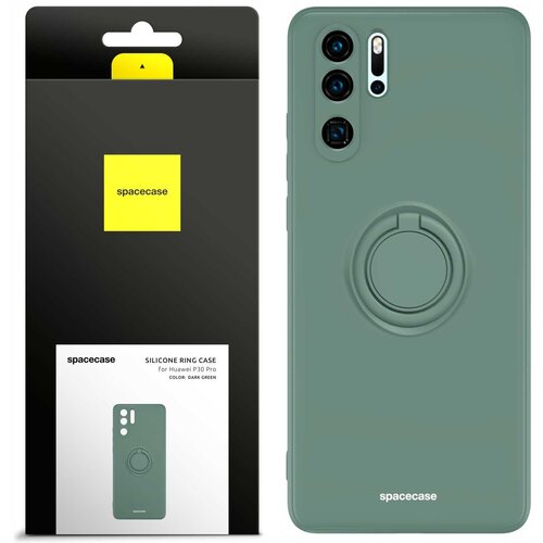Spacecase SILIKONSKI OVITEK OBROČ ZA HUAWEI P30 PRO TEMNO ZELEN, (21962232) Cene