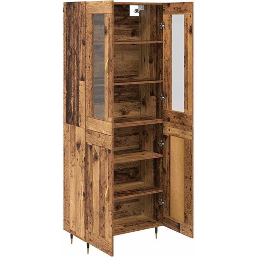  Highboard 2 kom. Staro drvo 69,5 x 34 x 180 cm Slike