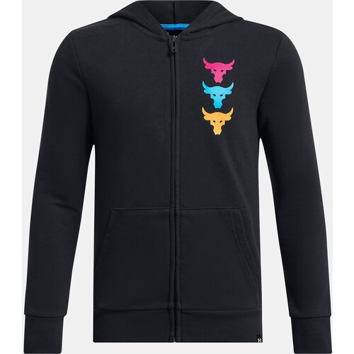 Under Armour Sweatshirt Pjt Rck Boys LS FZ HD Q2-BLK - Boys Slike