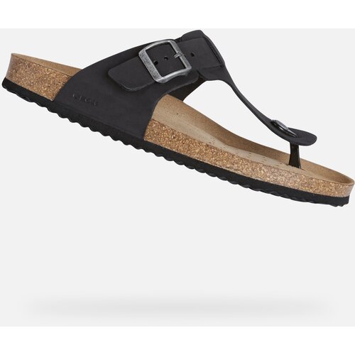 Geox Black men's sandals Ghita - Men's Cijene