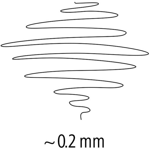  ZA TEHNIČKO CRTANJE 0,2MM PIGMENT LINER STAEDTLER 308 02-9 CRNI Slike