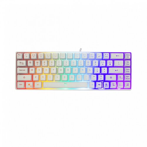 White Shark WS GK-2201W-US RONIN-W bela membranska igralna tipkovnica (Anglija) (0736373271142) Slike