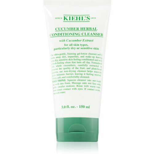 Kiehl's Cucumber Conditioning Cleanser nježna emulzija za čišćenje za sve tipove kože, uključujući osjetljivu 150 ml Cijene
