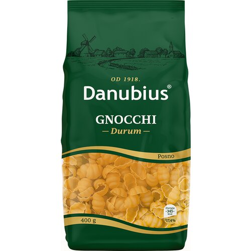 Danubius testenina Gnocchi 400g Slike