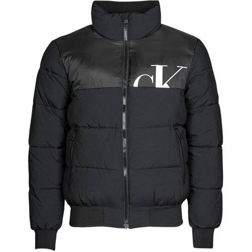Calvin Klein Jeans CUT OFF CK MIX MEDIA PUFFER Crna Slike