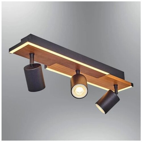 Opviq luster 1419-3, LED 15 W, hrast Slike