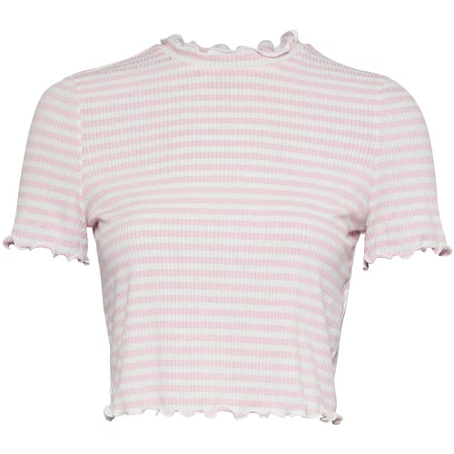 Vero_Moda Majica 'ARIA' roza / bijela