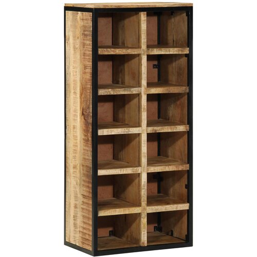  Ormar za cipele 50 x 30 x 110 cm Čvrsto drvo manga Smeđa Cijene