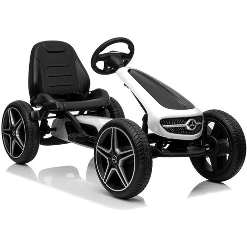  Go-kart na pedale Mercedes XMX610 - bijeli Cene