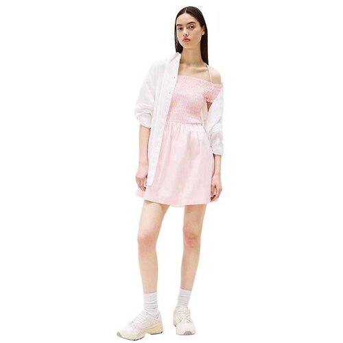 Tommy Hilfiger roze haljina od organskog pamuka Cene