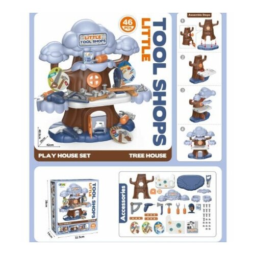  Kucica sa alatima na drvetu 46 pcs ( 87/71440 ) Cene