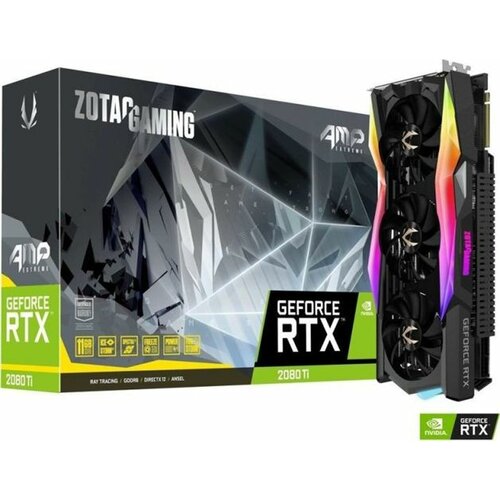Zotac GeForce RTX 2080Ti AMP Extr. 11GB DDR6,HDMI/3xDP/USB/352bit ZT-T20810B-10P grafička kartica Slike