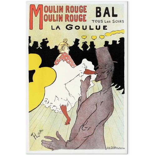  XXL slika - Henri de Toulouse-Lautrec &amp;ndash; La Goulue 160x240 Slike