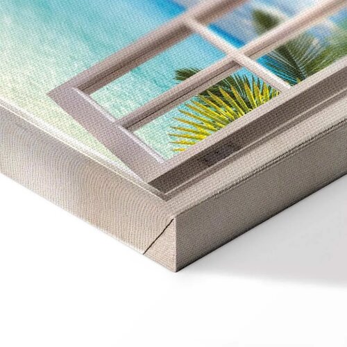  Slika - Window: Sea View 90x60 Na talijanskom platnu Slike