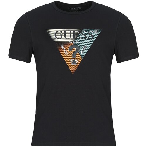 Guess TRIANGLE TEE Crna Cijene