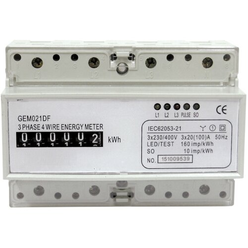  Trofazni &scaron;tevec GEM021DF 20(100)A, 230V, 50HZ analogni Cene