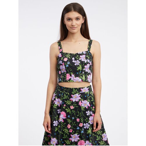 Orsay Black Women Floral Top - Women Slike