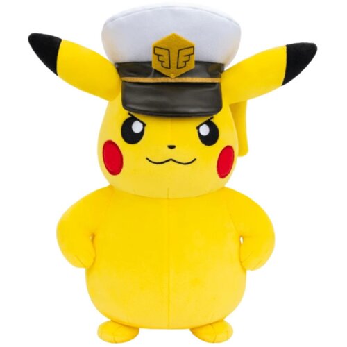 Pokemon Pok&amp;eacute;mon pli&amp;scaron;ana igračka Captain Pikachu, 20 cm Slike