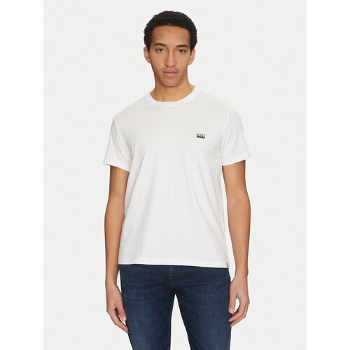 Boss Majica 50531401 Bela Regular Fit Cene