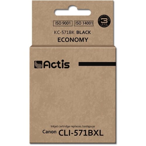 Actis KC-571BK Ink (replacement for Canon CLI-571BK; Standard; 12 ml; black) Cijene