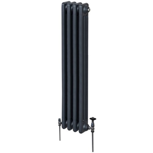 Monster tradicionalni radiator s 3 stebri - 1500 x 202 mm - antracitno siva, (21569917) Cene