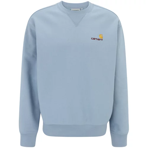 Carhartt WIP Sweater majica 'American Script' golublje plava