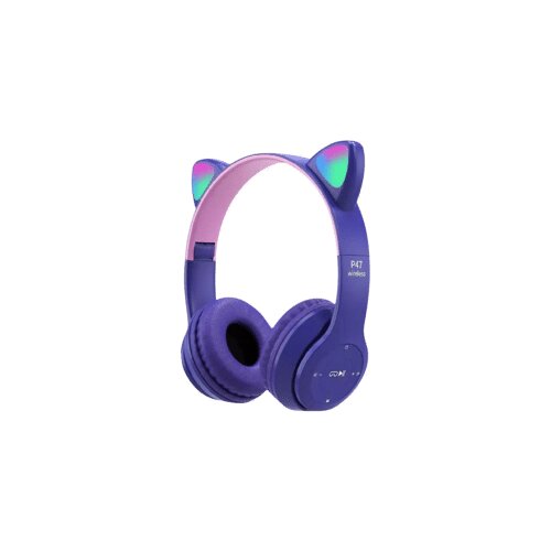  Slušalice za djecu bluetooth cat P47M purple Cene