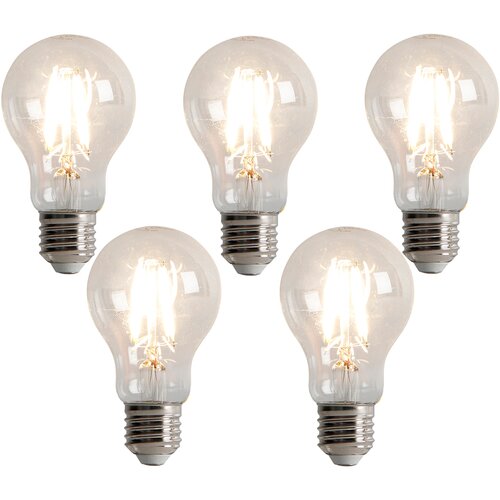 LUEDD Komplet 5 zatemljivih LED žarnic E27 s 3 stopnjami zatemnitve A60 5W 500lm 2700K Cene