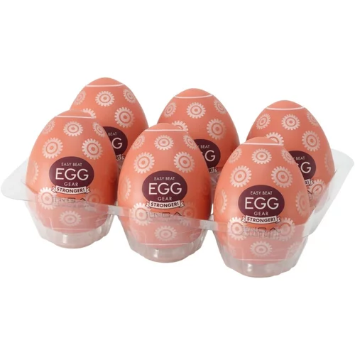 Tenga Egg Gear Stronger - jajce za masturbacijo (6 kosov)