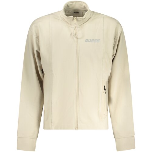 Guess Jeans MEN&amp;amp;#39;S ZIP-UP SWEATSHIRT BEIGE Slike