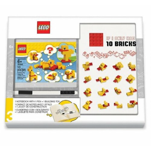 Lego set dnevnik, kockice i gel olovka 52283 Slike