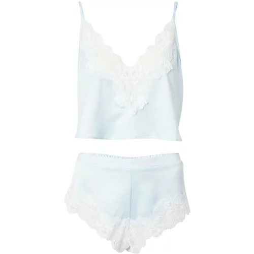 Bluebella Kratke hlače za spavanje 'Isabella' nebesko plava / bijela