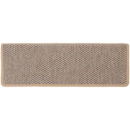  Samoljepljivi otirači za stepenice 30 kom 65x21x4 cm svjetlobež Slike