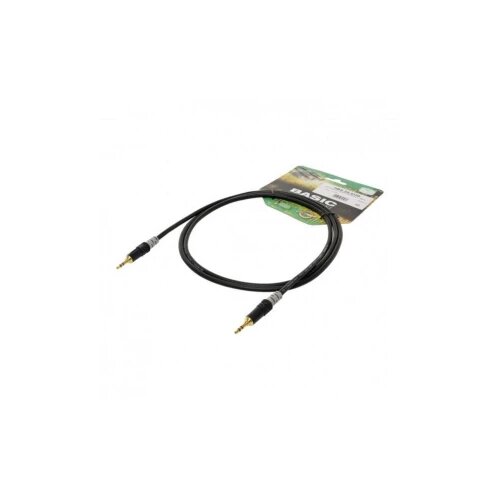 Sommer Cable Hicon HBA-3S-0090 utičnica audio priključni kabel [1x 3,5 mm banana utikač - 1x 3,5 mm banana utikač] 0.90 m crna Cijene
