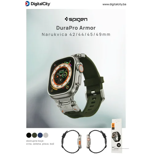 Spigen DuraPro Armor narukvica 42/44/45/49 mm bež