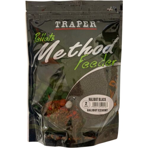 TRAPER MF Pelet, Crni halibut, 2mm/500g Cene