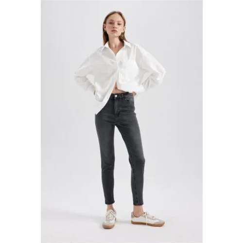 Defacto Rebeca Skinny Fit Normal Waist Slim Leg Ankle Length Jean Trousers