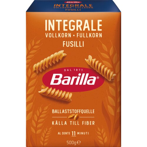 Barilla fusilli integralne spiralne testenine 12 Slike