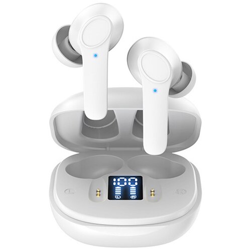 Venisymlis Brezžične slušalke Bluetooth 5.0 z mikrofonom, vodoodporna torbica za polnjenje, v ušesu, (22102056) Cene