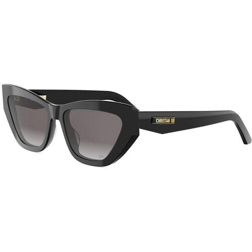 Dior CB6I Black Cat Eye Sunglasses ONE SIZE (56) Črna/Siva Slike