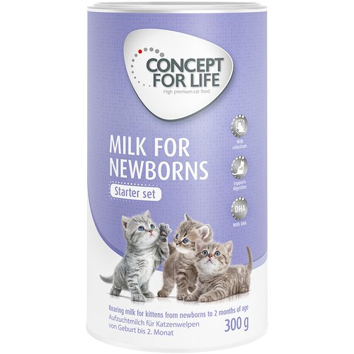 Concept for Life Milk for Newborns - začetni set - 300 g (3 vrečke po 100 g) Cene