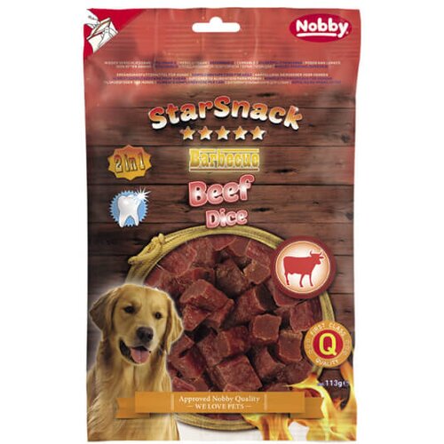 Nobby starsnack barbecue koščki govedine - 113 g Cene