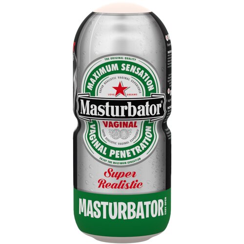 Alive Masturbator Heineken Vagina Slike