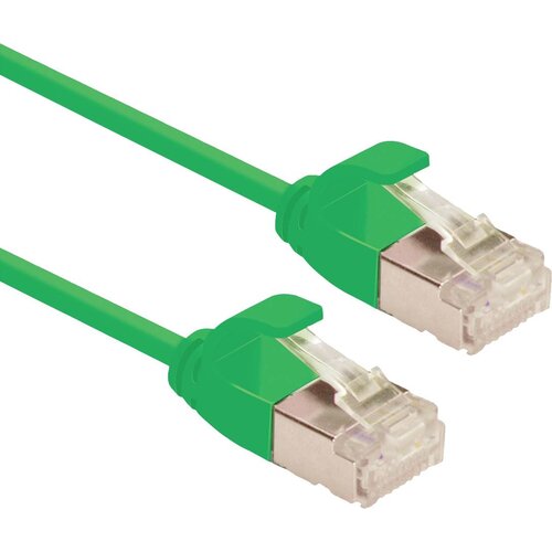 Roline 21153336 RJ45 omrežni kabel\, patch kabel cat 6a u/ftp 3.00 m zelena 1 kos, (20630866) Slike
