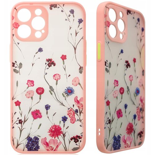 HURTEL DESIGN CASE OVITEK ZA IPHONE 12PRO MAX ROŽIČNE ROŽE, (21899849) Cene