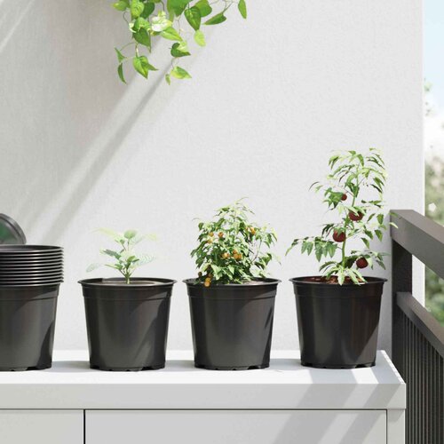  Lonac za cvijeće 50 pcs Crna Ø 15 x 13 cm Plastika Cene
