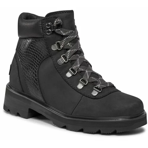 Sorel Pohodni čevlji Lennox™ Hiker Stkd Wp NL4841-011 Črna