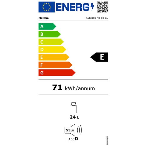 Metabo akumulatorski frižider bez četkica 18V sa funkcijom održavanja temperature bez baterija i punjača KB 18 600791850 Slike