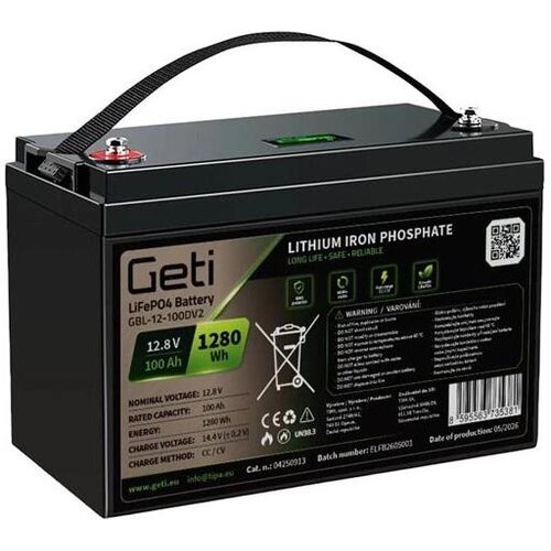 Akumulator sa displejom LiFePO4 12,8V/100Ah Slike
